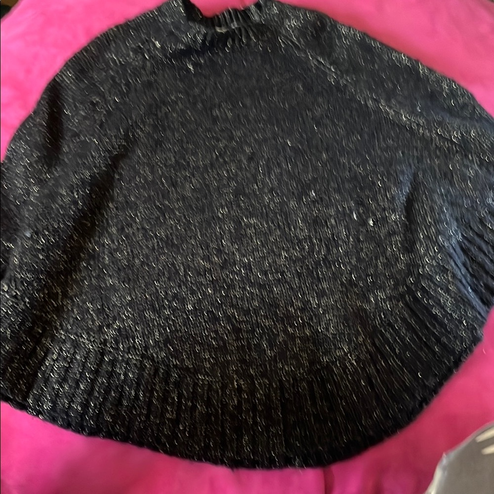 Michael kors Elegant Black Sweater type poncho